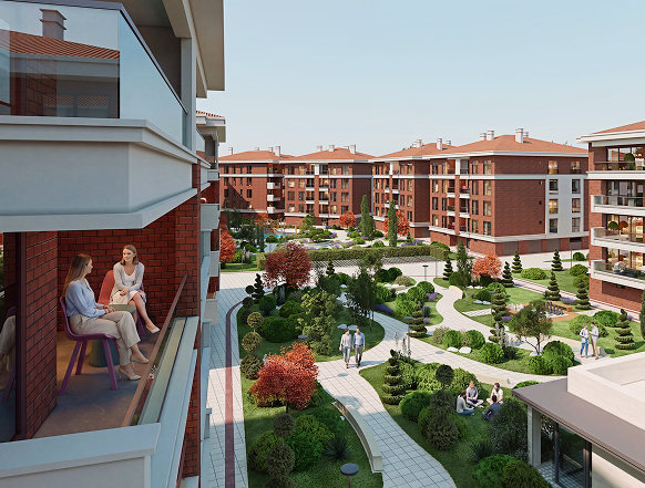 Eskişehir’de Lüks Konut Anlayışını Değiştiren Peyzaj ve Yaşam Alanları