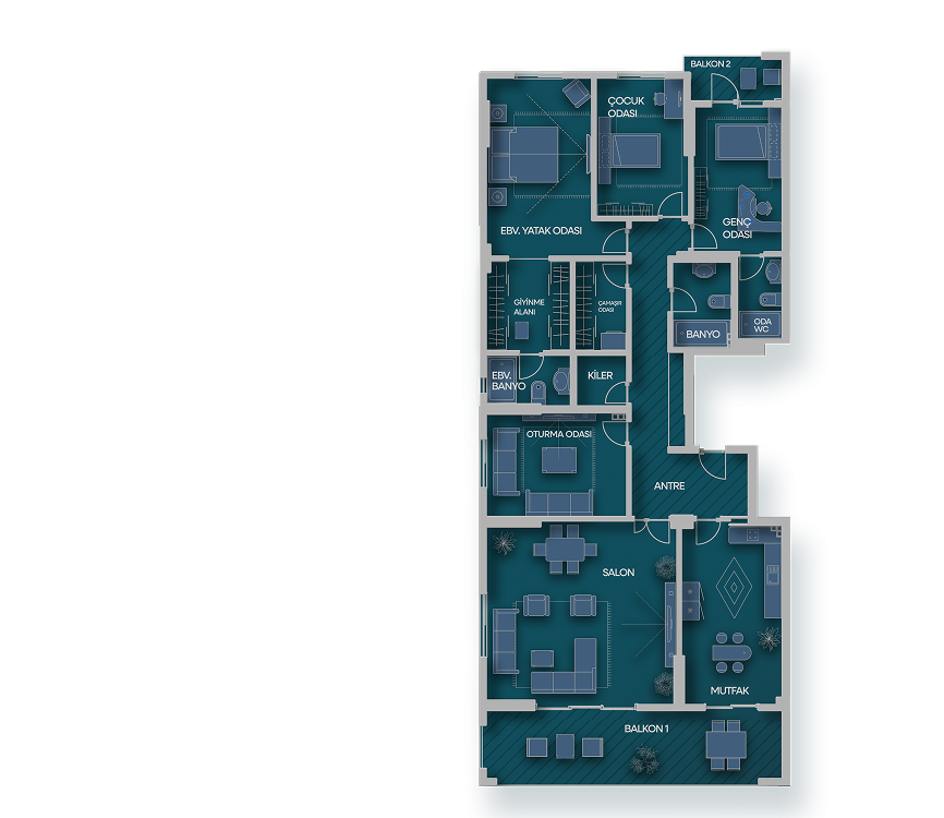 B-C-D Blok